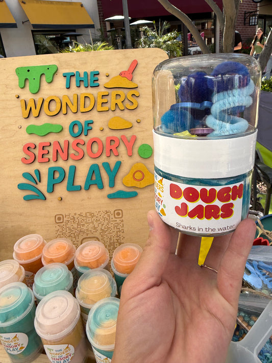 Dough Jars - Sharks in the water