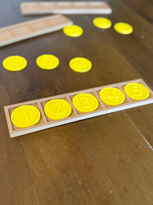ABC + 123 Learning Grid Set