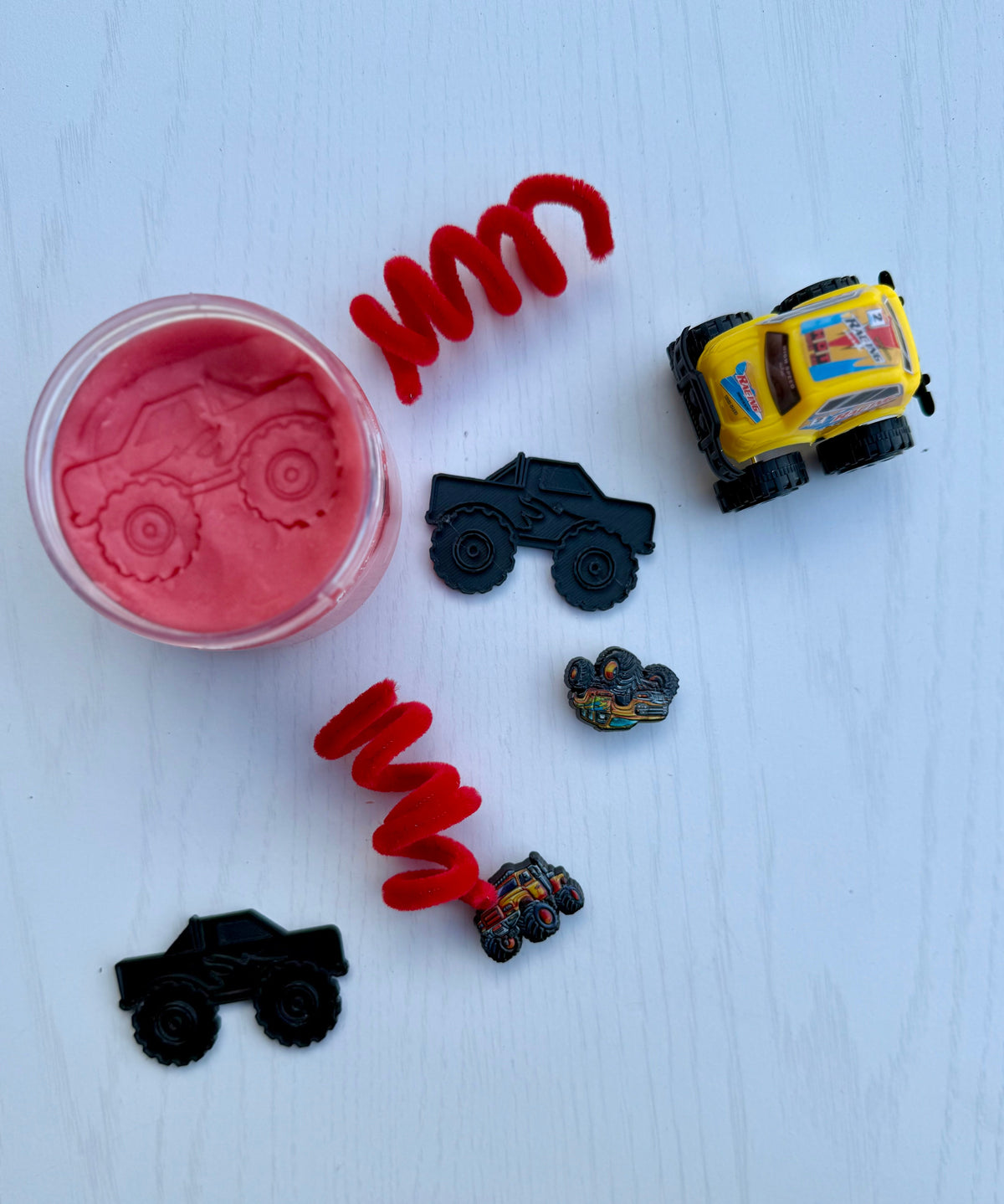 Monster Jam Dough Jar