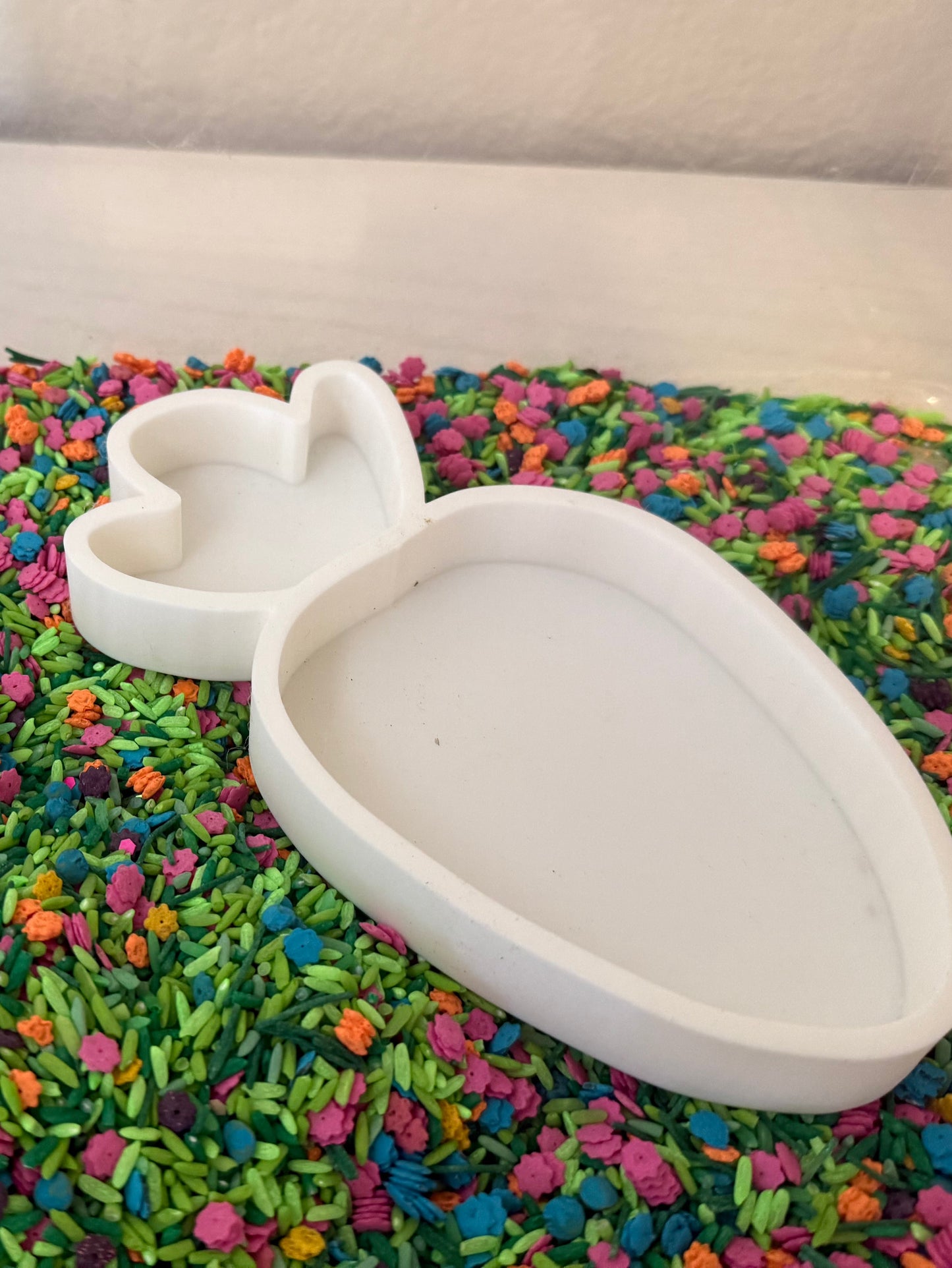 Carrot Sensory Tray